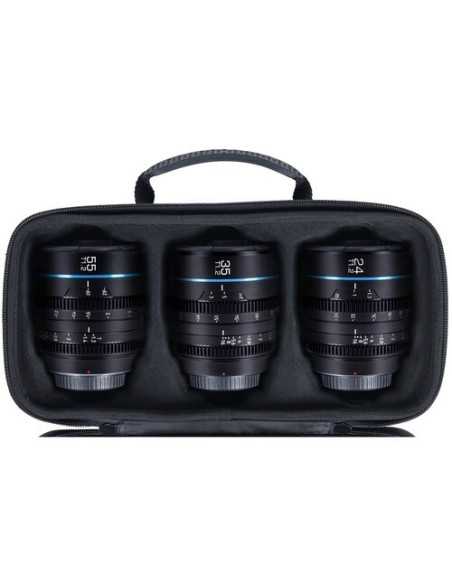 Sirui Night Walker T1.2 S35 Cine 3-Lens Set (E-Mount, Black)