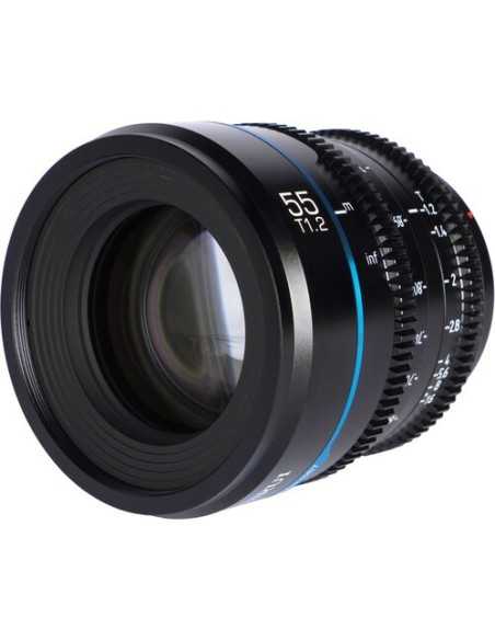 Sirui Obiettivo 55MM T1.2 S35 APS-C Nightwalker Manual Focus Cine Lens (E-Mount Black)