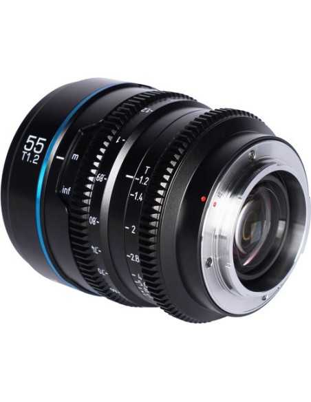 Sirui Obiettivo 55MM T1.2 S35 APS-C Nightwalker Manual Focus Cine Lens (E-Mount Black)