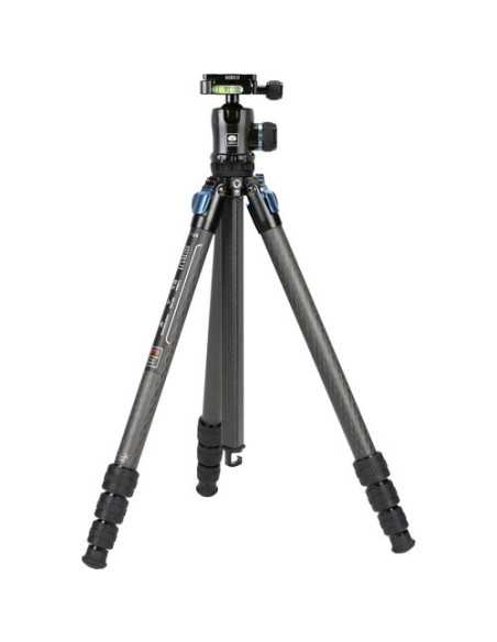 Sirui ST-124 Treppiede standard in carbonio con testa low gravity ST-10X