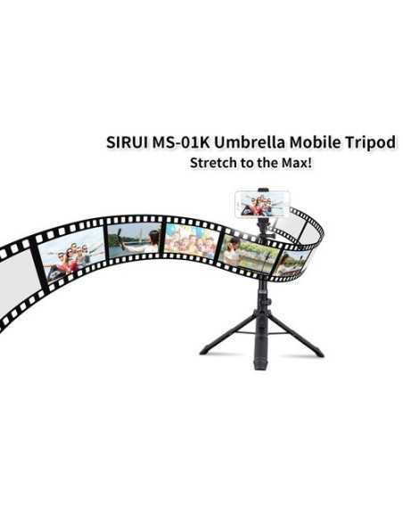 Sirui MS-01K Treppiede allungabile per smartphone con Bluetooth