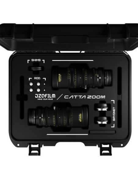 DZOFilm Bundle 2 Obiettivi Catta FF 18-35/70-135mm T2.9 Cine (Sony E, Nero)