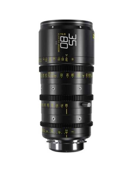 DZOFilm Bundle 2 Obiettivi Catta Ace FF 18-35/35-80mm T2.9 Cine (PL/EF, Nero)