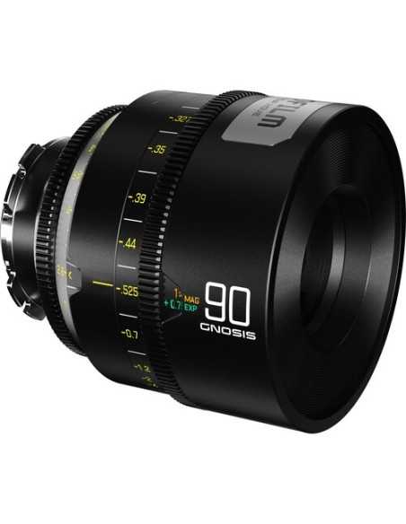 DZOFilm 90mm T2.8 Gnosis Macro Prime Lens (LPL with PL & EF Mounts, Meters)