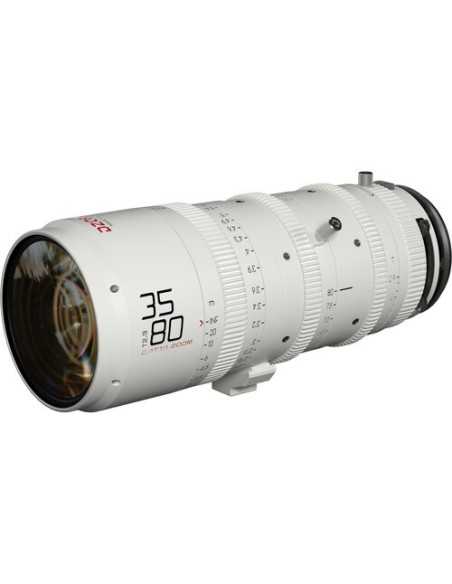 DZOFilm Catta 35-80mm T2.9 Cine Zoom Lens-Attacco E (Bianco)