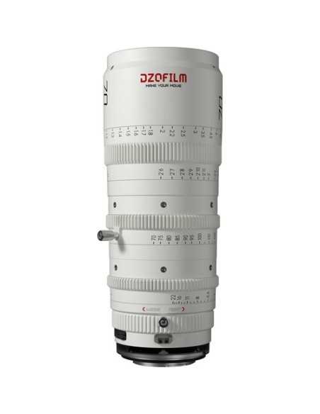 DZOFilm Catta 70-135mm T2.9 Cine Zoom Lens-Attacco E (Bianco)