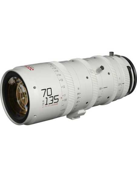 DZOFilm Catta 70-135mm T2.9 Cine Zoom Lens-Attacco E (Bianco)