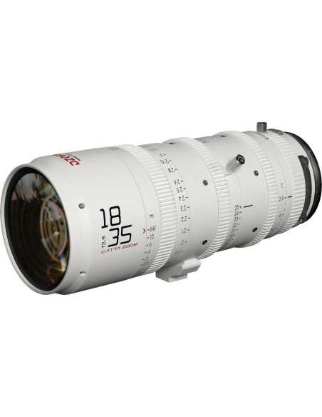DZOFilm Catta FF 18-35mm T2.9 Cine Zoom Lens (Sony E, White)