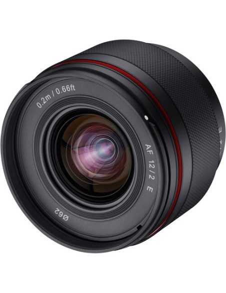 Samyang 12mm f/2.0 AF Compact Ultra-Wide Angle Lens per Sony E-Mount