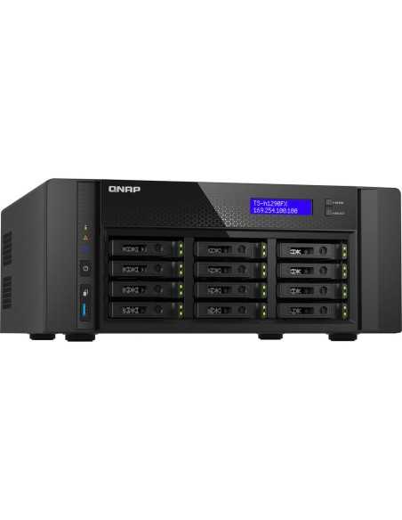 QNAP TS-h1290FX-7232P-64G 12-Bay NAS Enclosure senza SSD