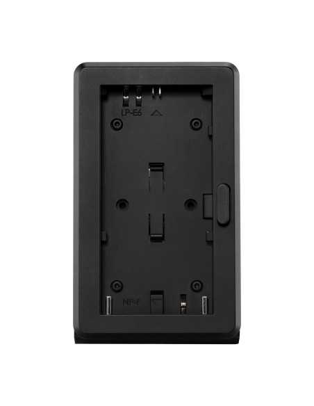 Teradek Piastra adattatore batteria con staffa a L per batterie Canon LP-E6 e Sony serie L