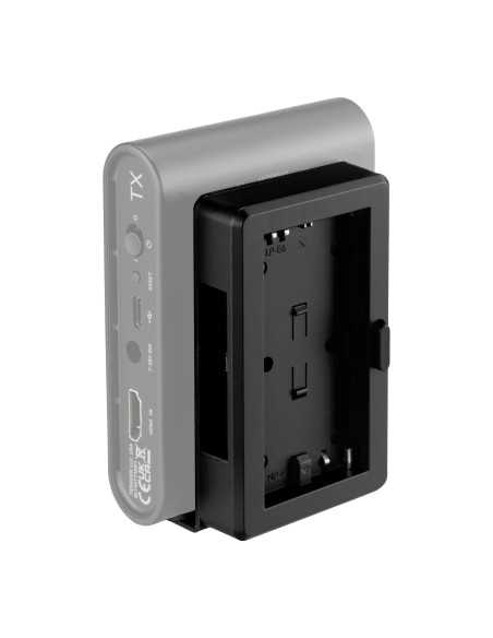 Teradek Piastra adattatore batteria con staffa a L per batterie Canon LP-E6 e Sony serie L