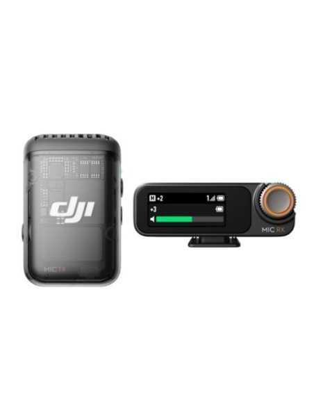 DJI Mic 2 Compact Digital Wireless Microphone System/Recorder for Camera & Smartphone (2.4 GHz)
