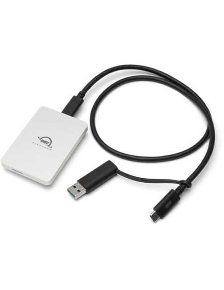 OWC 2TB Envoy Pro Elektron ultra compact USB-C 10Gb/s dust & water resistant rugged - Read/Write over 1000MB/s