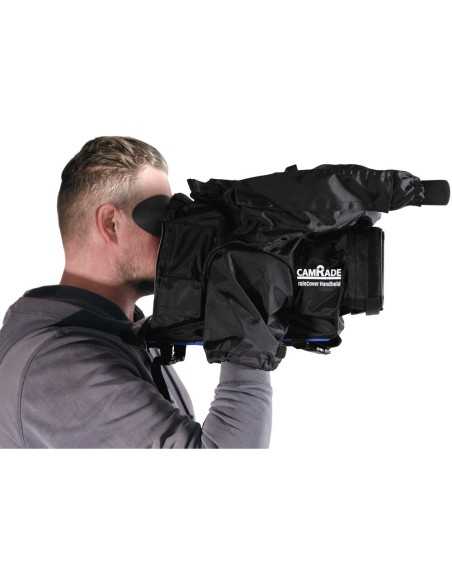 camRade Copertura antipioggia universale per videocamere portatili di grandi dimensioni