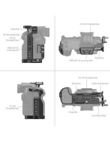 SmallRig Cage Kit for FUJIFILM GFX100S II