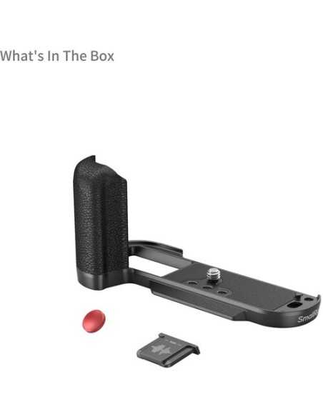 SmallRig Silicone L-Shape Grip for FUJIFILM X-T50 (Black)