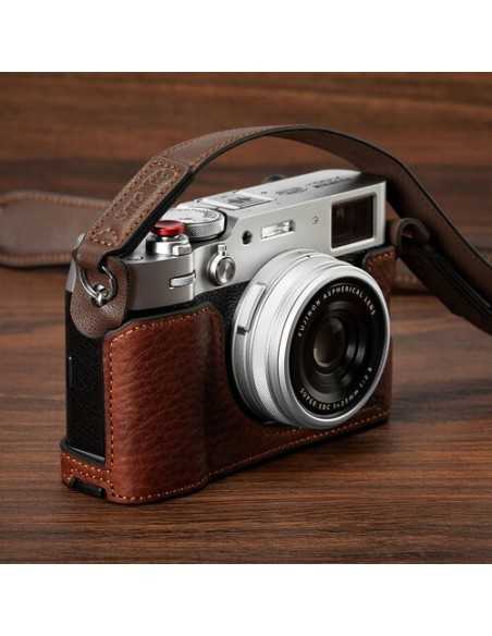 SmallRig Leather Half Case Kit for FUJIFILM X100VI (Brown)