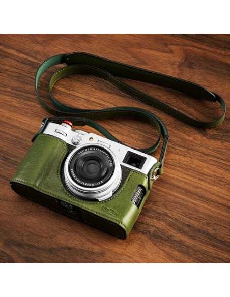 SmallRig Leather Half Case Kit for FUJIFILM X100VI (Green)