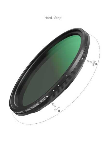 SmallRig Attachable VND Filter ND2-ND32 (1-5 Stop) 67mm