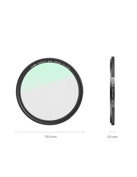 SmallRig Attachable 1/4 Effect Black Mist Filter (67mm)