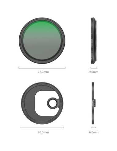 SmallRig Attachable VND Filter Kit ND2-ND32...