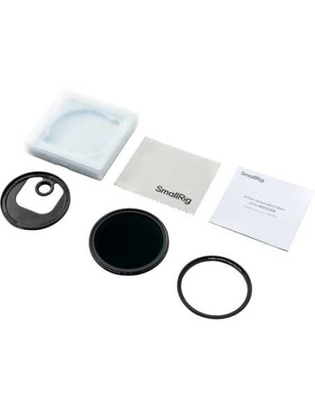 SmallRig Attachable VND Filter Kit ND2-ND32 (1-5 Stop) with T-mount Filter Adapter 67mm