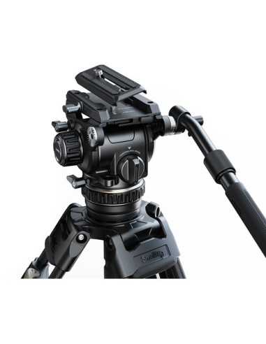SmallRig Heavy-Duty Carbon Fiber Tripod Kit AD-120