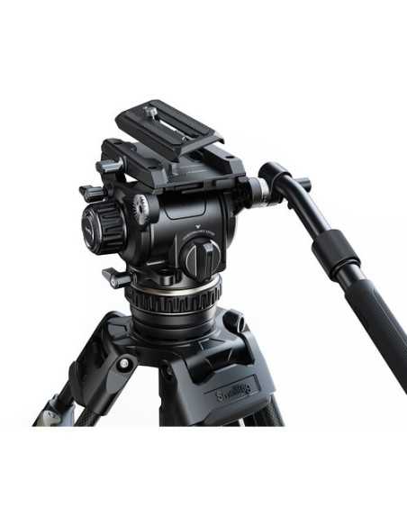 SmallRig Heavy-Duty Carbon Fiber Tripod Kit AD-120