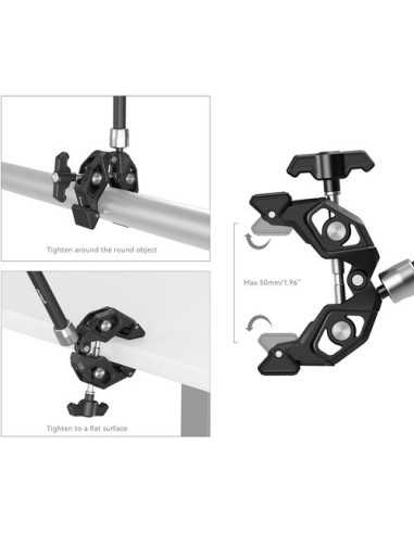 SmallRig Crab-Shaped Clamp with Magic Arm