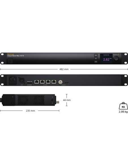 Blackmagic Design Cloud Store Max 48 TB (1 RU)