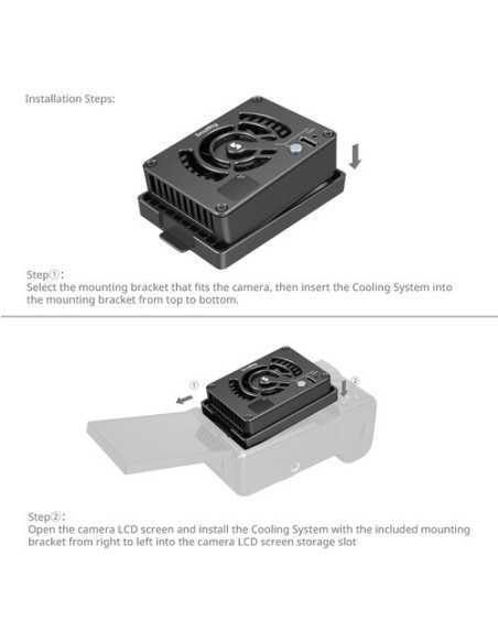 SmallRig Cooling System for Sony / Canon / FUJIFILM Cameras