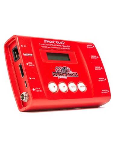 DECIMATOR DMON-QUAD 4-Channel 3G-SDI Multiviewer