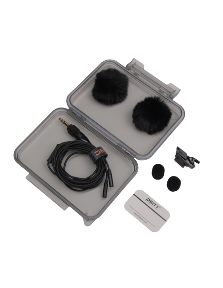 Deity Microphones Dual-Head WLP (dual capsule lavalier - 3.5mm TRS)