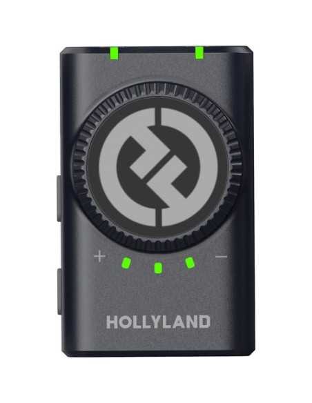 Hollyland LARK M2 COMBO Wireless Combo Microphone System (2.4 GHz, Shine Charcoal)