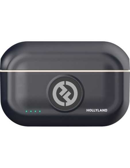 Hollyland LARK M2 with Lighting Plug Wireless Microphone System with Lightning Connector(2.4 GHz, Shine Charcoal)