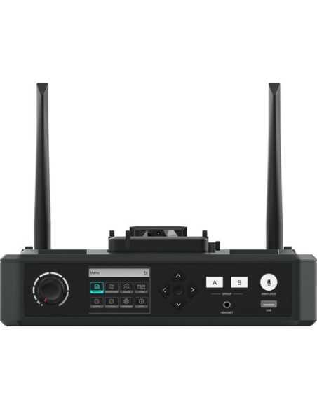Hollyland Solidcom C1-HUB8S Full-Duplex Wireless DECT Intercom System with 9 Headsets and HUB Base