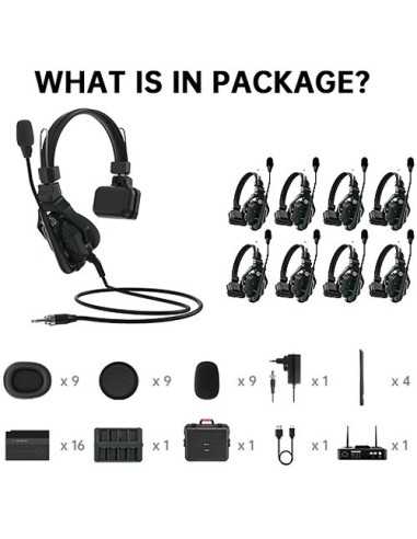 Hollyland Solidcom C1-HUB8S Full-Duplex...