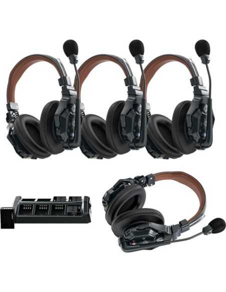 Hollyland Solidcom C1 Pro4s-DH sistema intercom Wireless con 4 ENC (Double-Ear)