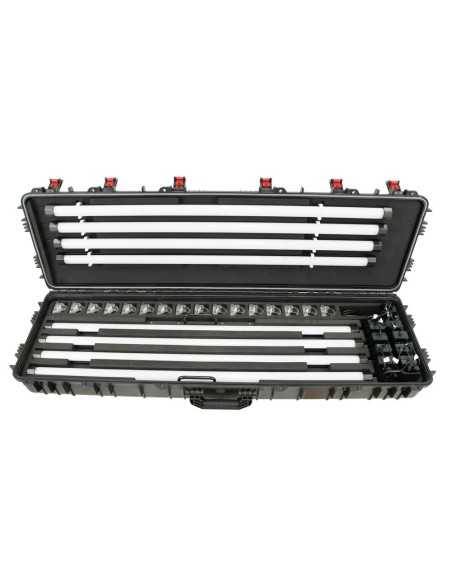 Nanlite Pavotube II 30x RGBWW pixel - 70w 120 cm Kit 8 pezzi con flight case