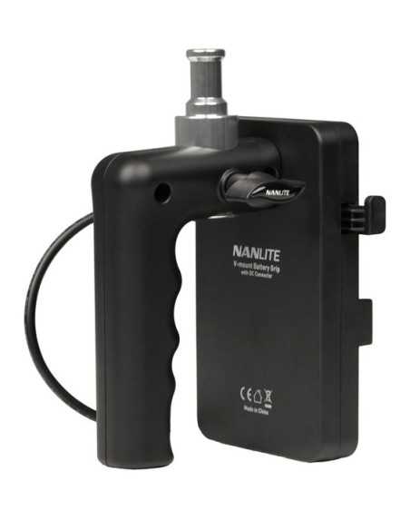 Nanlite V-mount Battery Grip with DC Connector Forza 60