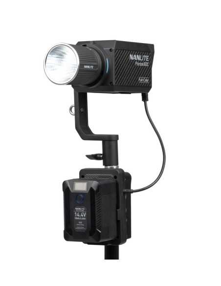 Nanlite V-mount Battery Grip with DC Connector Forza 60