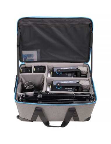 Nanlite FC-500B 2-Light Trolley Case Kit con...