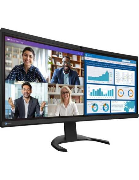 EIZO FlexScan EV3450XC Ultrawide a 34”, curved ,IPS, LCD, 5MP Webcam