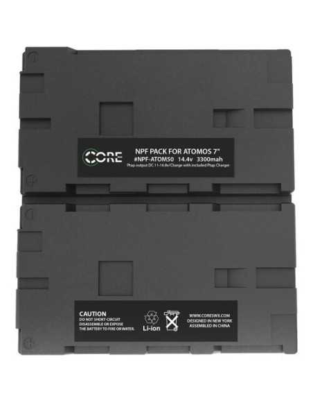 Core SWX Dual NPF style battery pack for 7" Atomos Monitors