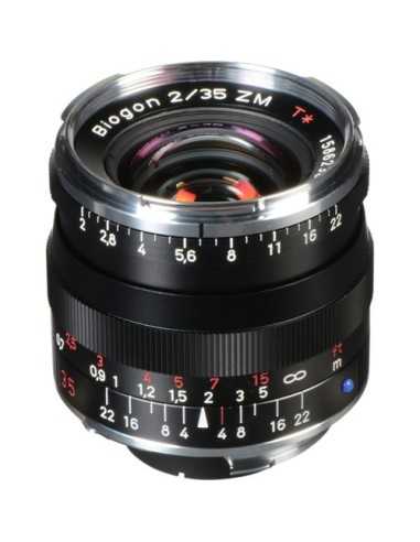 ZEISS Biogon T* 35mm f/2 ZM Lens (Black)