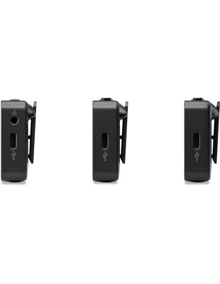 RODE Wireless GO (Gen 3) 2-Person Compact Digital Wireless Microphone System/Recorder (2.4 GHz, Black)