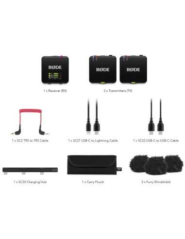 RØDE Wireless GO (Gen 3) per 2 persone (2,4...