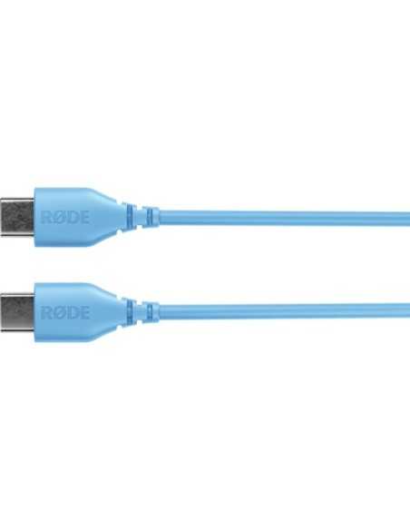 Rode Cavo SC22 Cavo USB-C a USB-C 30 cm (Blu)