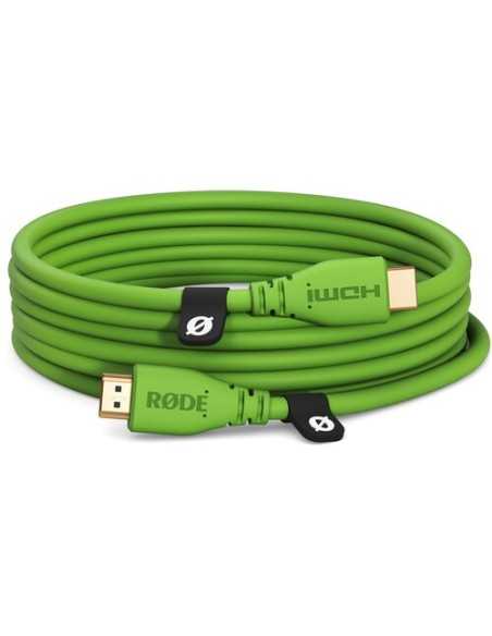 Rode Cavo HDMI 2.0 da 3 m (colore Verde)